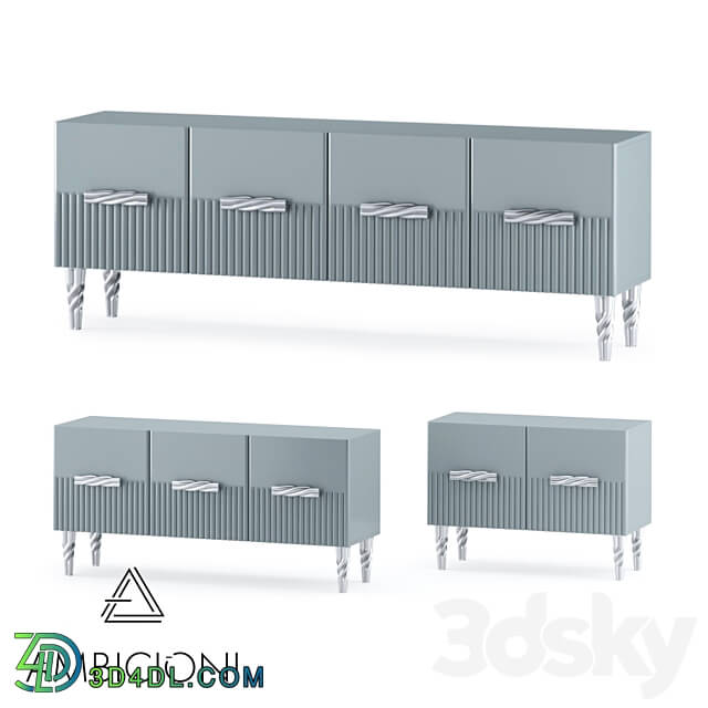 Sideboard Chest of drawer Dresser Ambicioni Auronzo 7