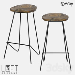 Bar stool LoftDesigne 3502 model 