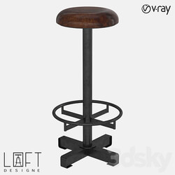 Bar stool LoftDesigne 3619 model 