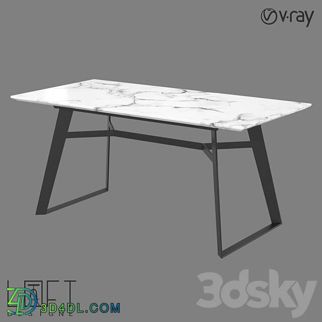 LoftDesigne 6717 model table
