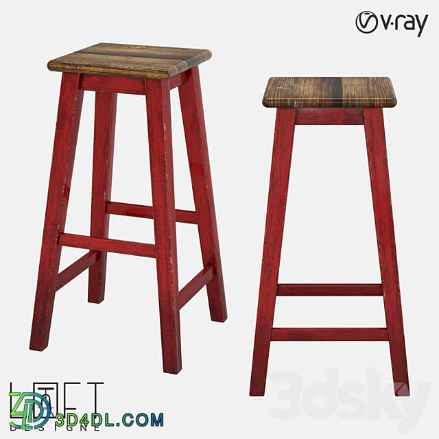 Bar stool LoftDesigne 36031 model