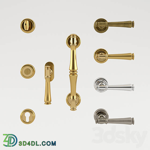 Miscellaneous OM Door handles Fadex Tako collection. Italy