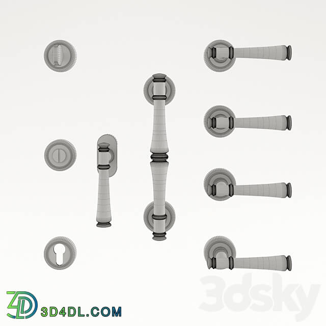 Miscellaneous OM Door handles Fadex Tako collection. Italy