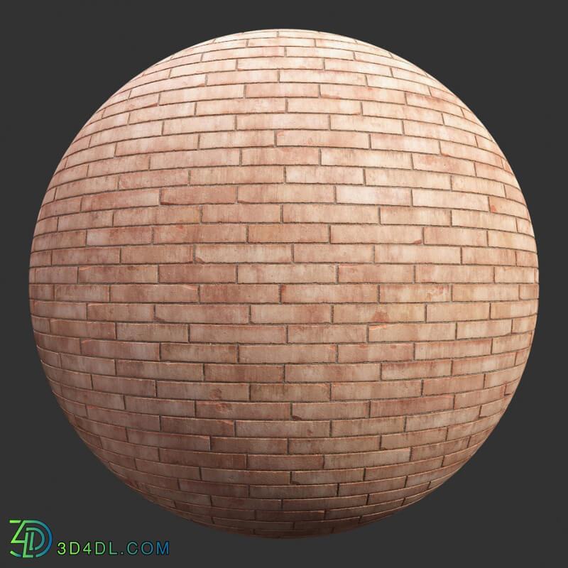 Poliigon Bricks Chipped Red _texture_ - - -001