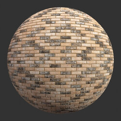 Poliigon Bricks Creased Buff Multi _texture_ - - - -001 