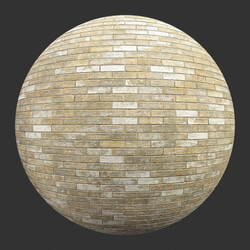 Poliigon Bricks Creased Buff Multi _texture_ - - - -002 