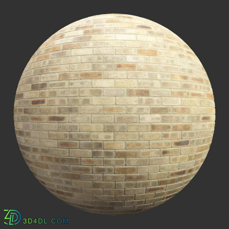 Poliigon Bricks Flashed Buff _texture_ - - -001