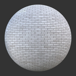 Poliigon Bricks New Moon White _texture_ - - - -001 