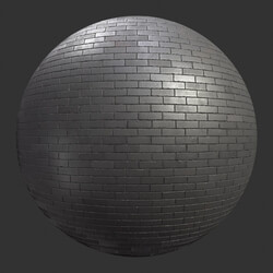 Poliigon Bricks Standard Black _texture_ - - -001 