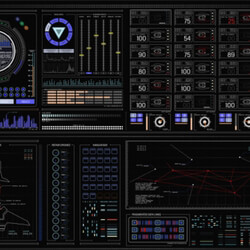 Poliigon Graphic Design Futuristic UI _texture_ - - - -002 