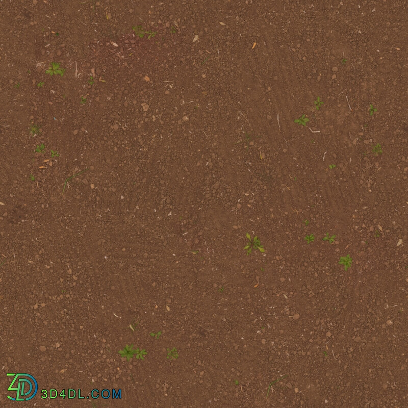 Poliigon Ground Dirt Tilled _texture_ - - -002