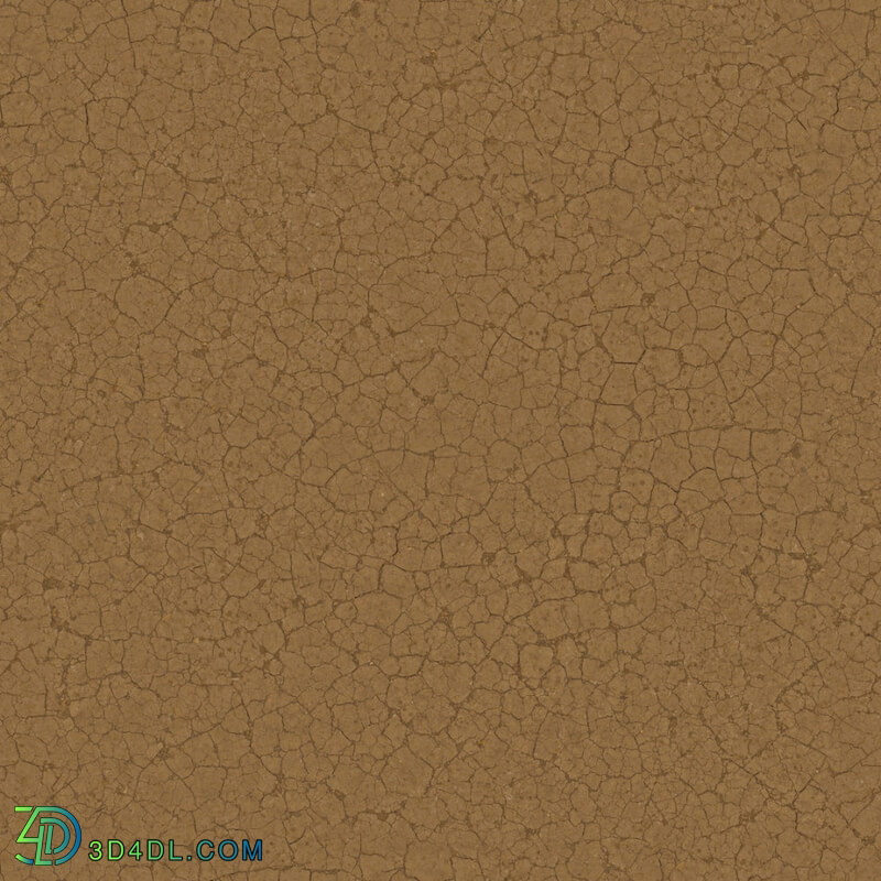 Poliigon Ground Mud Cracked _texture_ - - -004