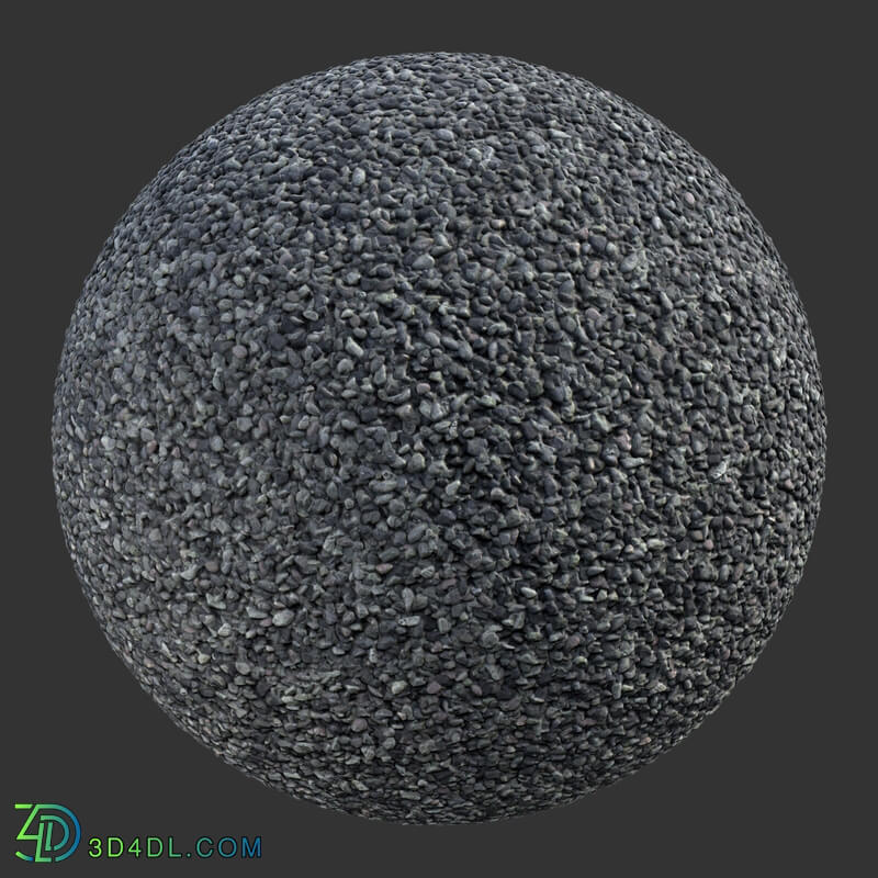 Poliigon Ground Pebbles _texture_ - -004