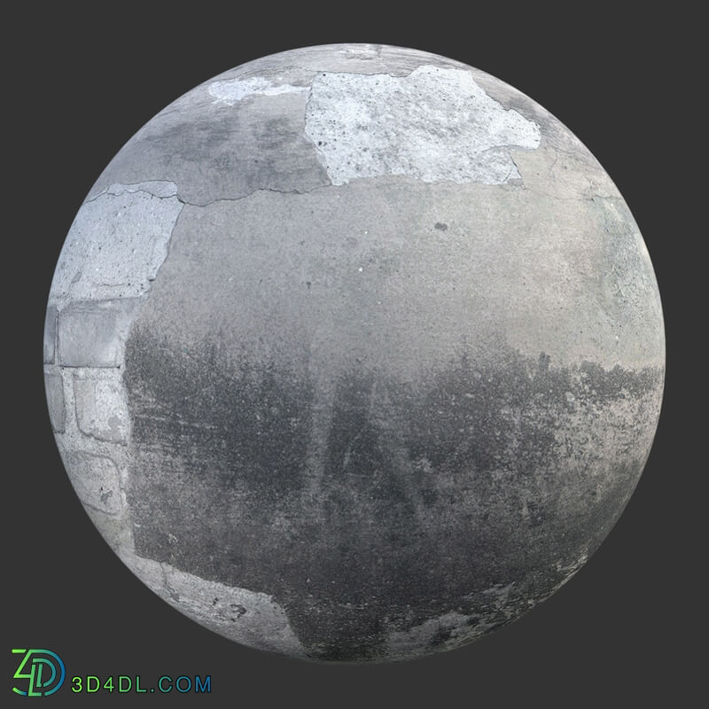 Poliigon Grunge Bottom Buildup _texture_ - - -020