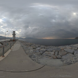 Poliigon Hdr Outdoor Alanya Lighthouse Afternoon Overcast _texture_ - - - - - -002 