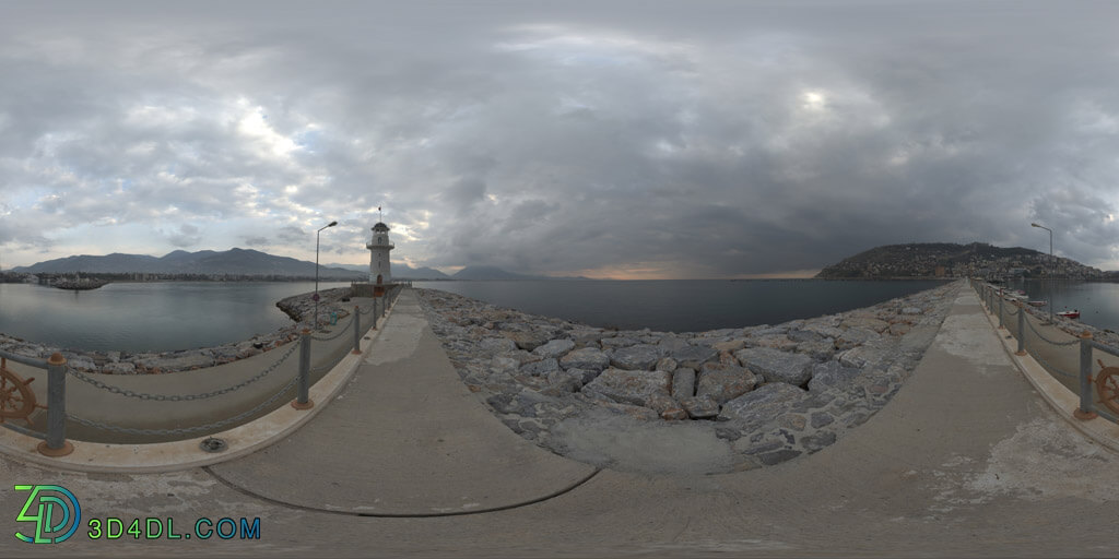 Poliigon Hdr Outdoor Alanya Lighthouse Afternoon Overcast _texture_ - - - - - -002