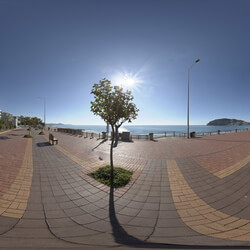 Poliigon Hdr Outdoor Alanya Oceanside Afternoon Clear _texture_ - - - - - -001 