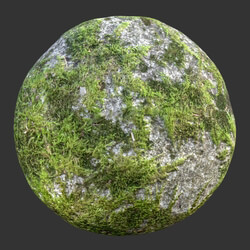 Poliigon Rock Mossy Full _texture_ - - -005 