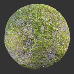 Poliigon Rock Mossy Full _texture_ - - -007 