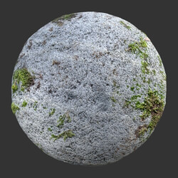 Poliigon Rock Spotty Moss _texture_ - - -004 