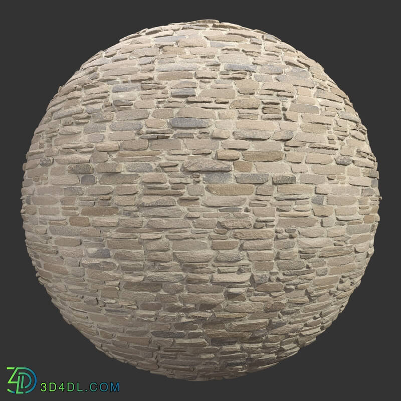 Poliigon Stone Bricks Beige _texture_ - - -003