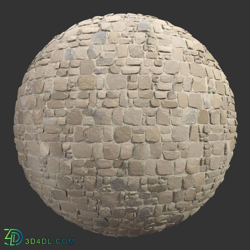 Poliigon Stone Bricks Beige _texture_ - - -004