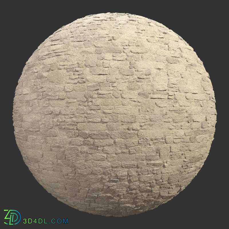 Poliigon Stone Bricks Beige _texture_ - - -006
