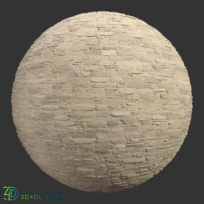 Poliigon Stone Bricks Beige _texture_ - - -008
