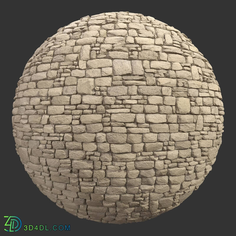 Poliigon Stone Bricks Beige _texture_ - - -010