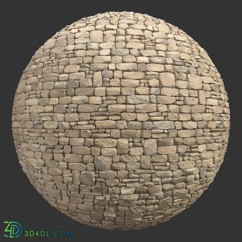 Poliigon Stone Bricks Beige _texture_ - - -014