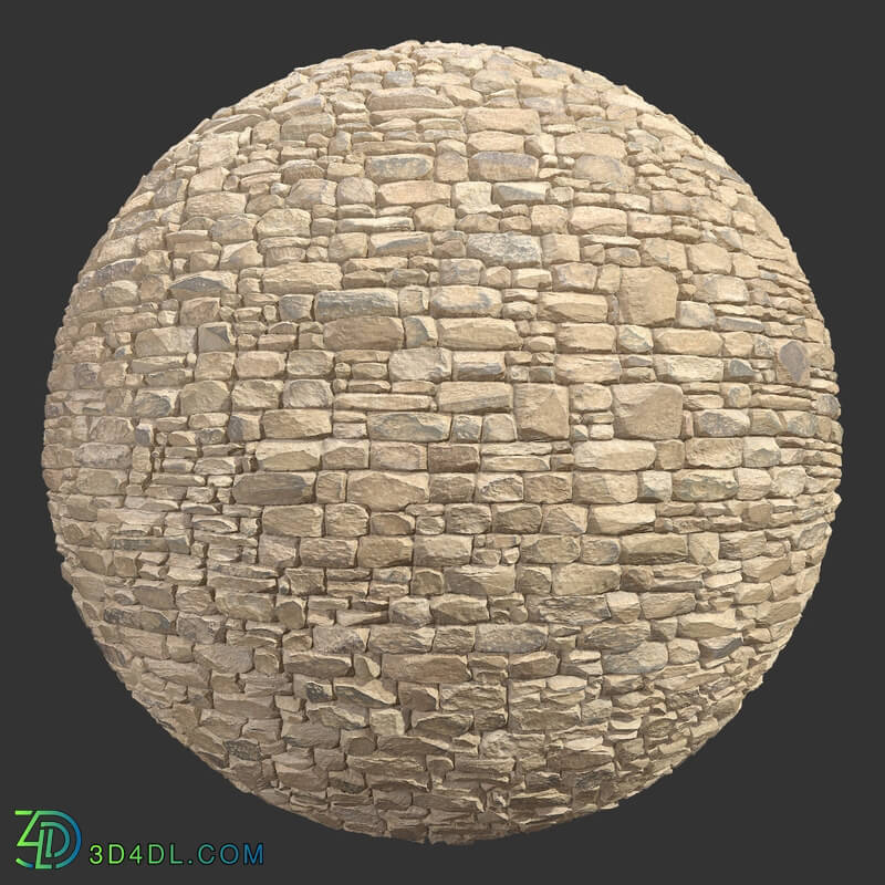 Poliigon Stone Bricks Beige _texture_ - - -015