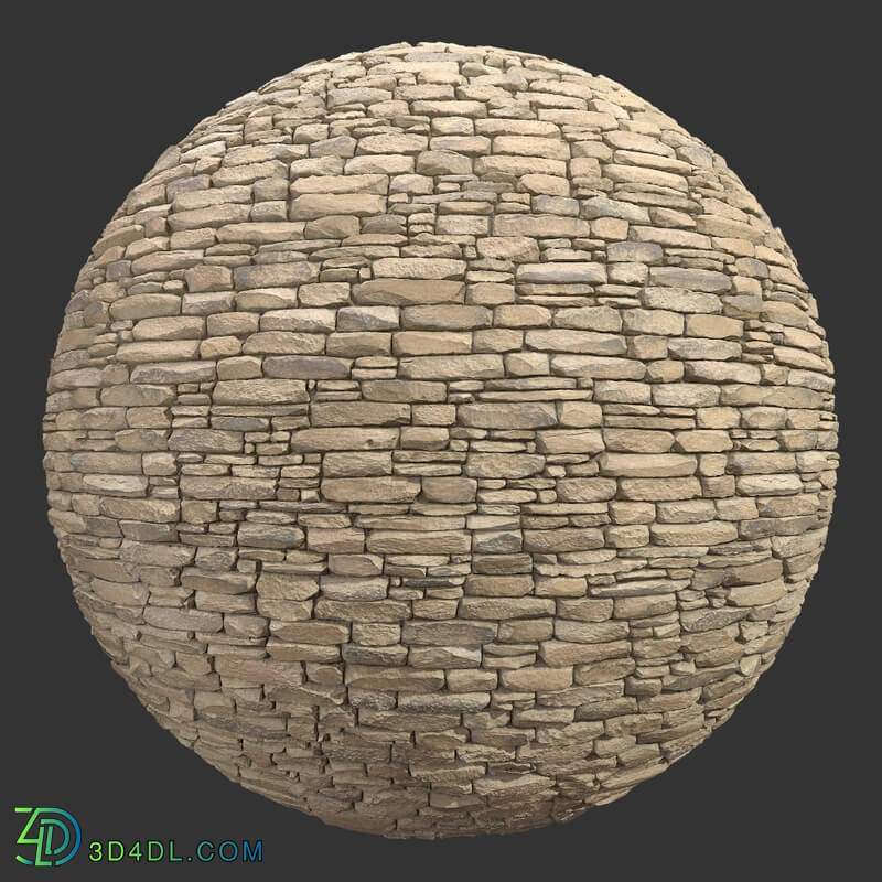 Poliigon Stone Bricks Beige _texture_ - - -016