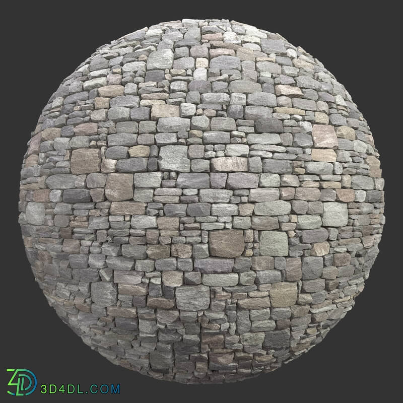 Poliigon Stone Bricks Mosaic _texture_ - - -001