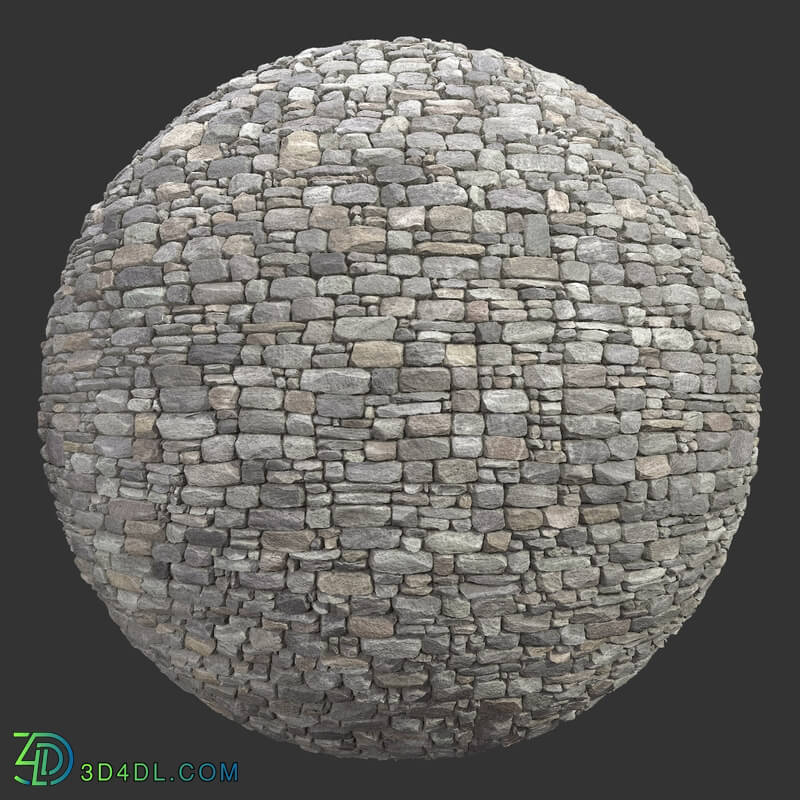 Poliigon Stone Bricks Mosaic _texture_ - - -002