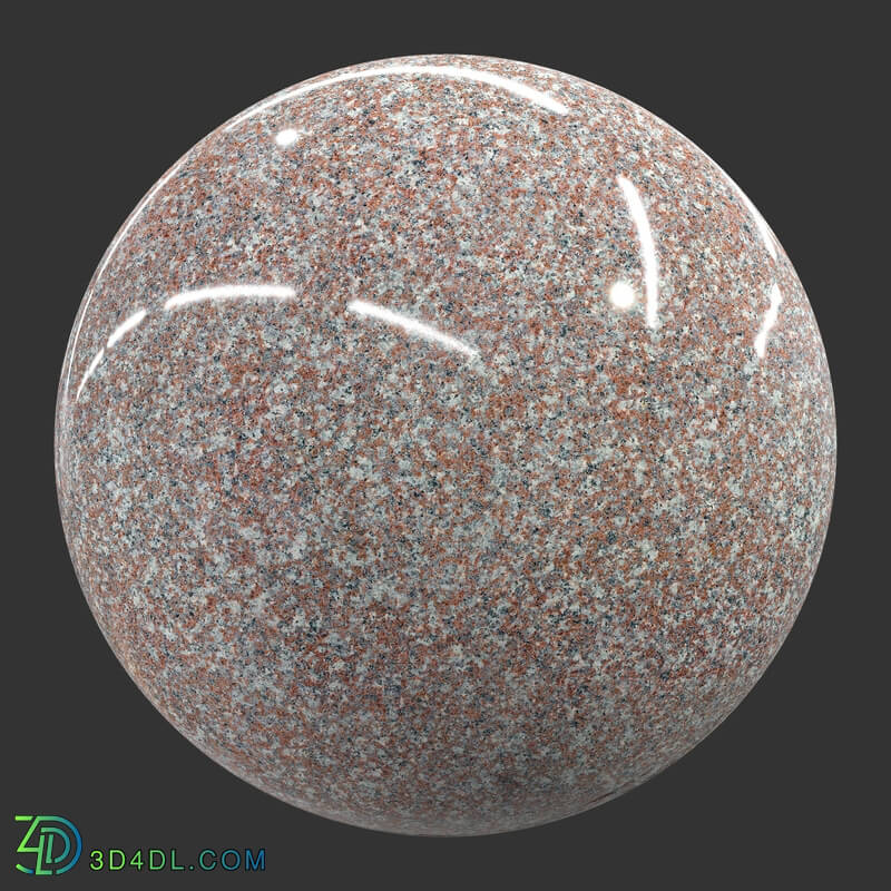 Poliigon Stone Granite Red _texture_ - - -001