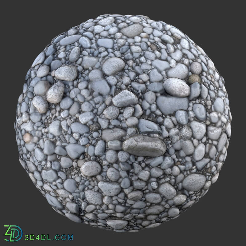 Poliigon Stones Beach _texture_ - -002