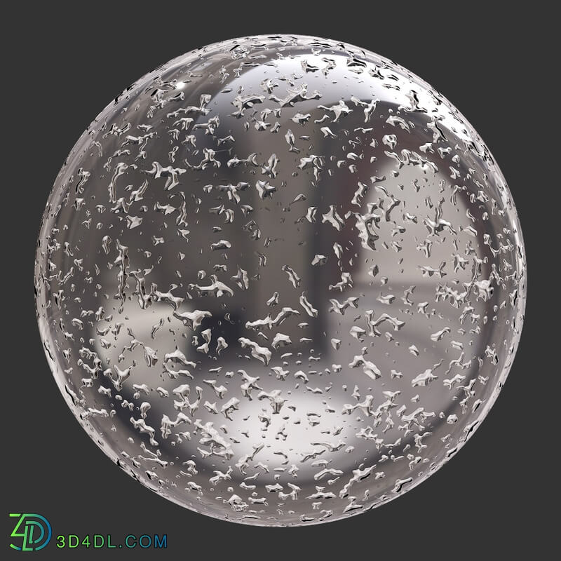 Poliigon Water Droplets Large Complex _texture_ - - - -002