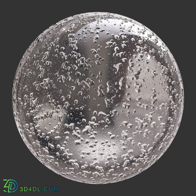 Poliigon Water Droplets Mixed Bubbled _texture_ - - - -001