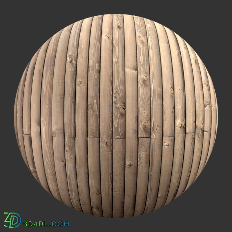 Poliigon Wood Planks Worn _texture_ - - -004