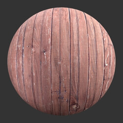 Poliigon Wood Planks Worn _texture_ - - -005 