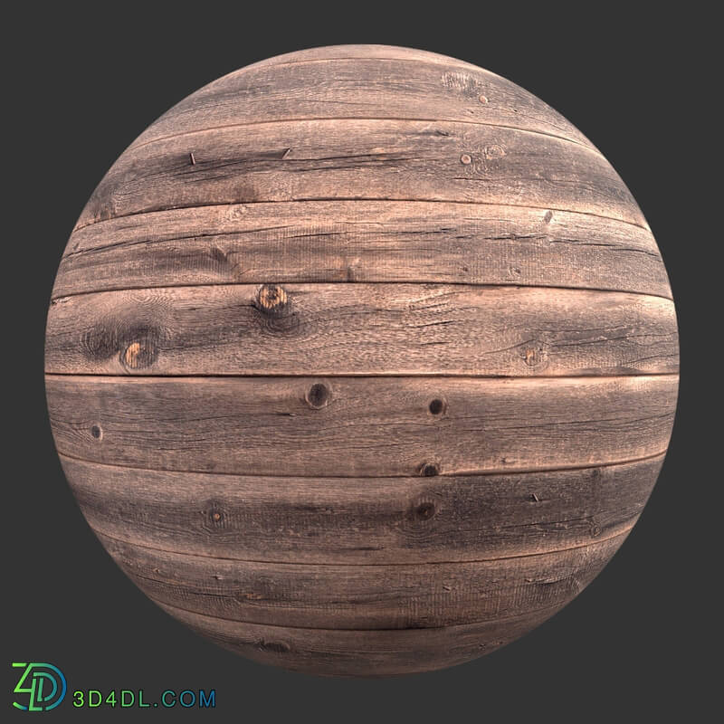Poliigon Wood Planks Worn _texture_ - - -026