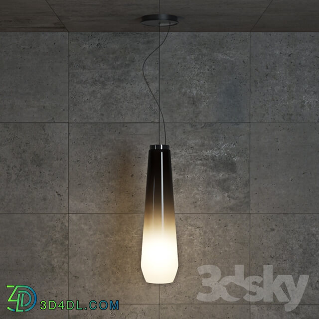 Foscarini Diesel Glass Drop Pendant light 3D Models