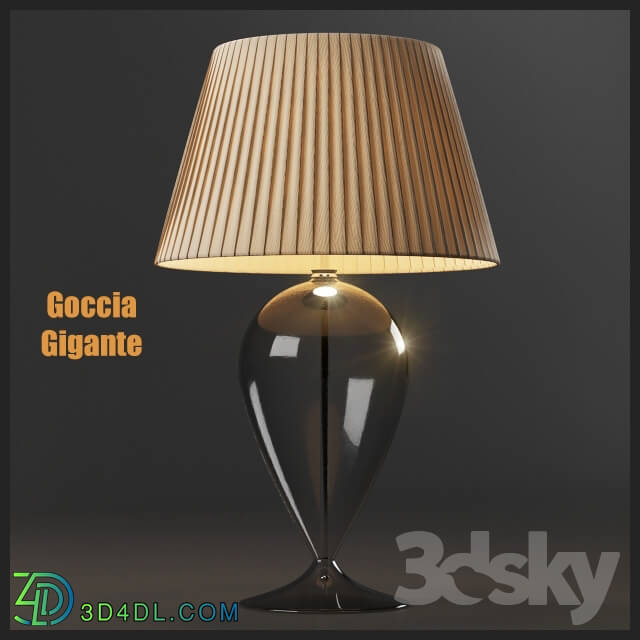 Table lamp Goccia Gigante