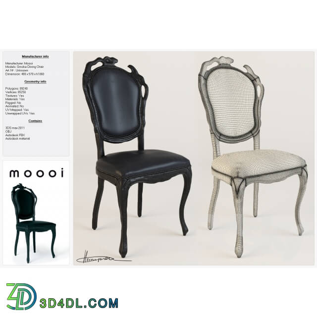 Smoke Dining Chair