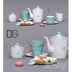 Tea set from DG Home macaroon 