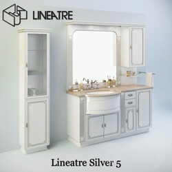 Bathroom furniture Lineatre Silver 5 