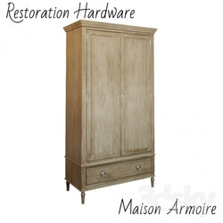 Wardrobe Display cabinets Restoration Hardware Maison Armoire 