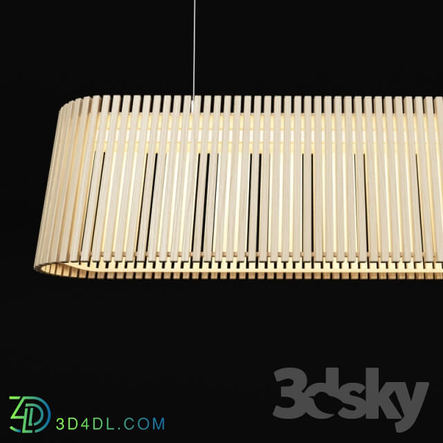 Secto Design Owalo 7000 Pendant light 3D Models