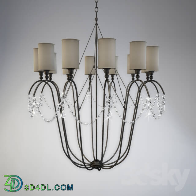 Porta Romana MCL 03 12 Pendant light 3D Models