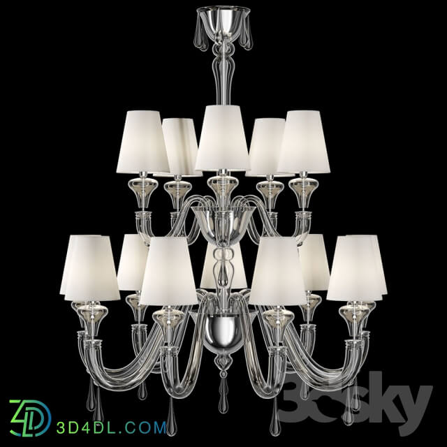 Barovier amp Toso Maryland 5587 14 Pendant light 3D Models